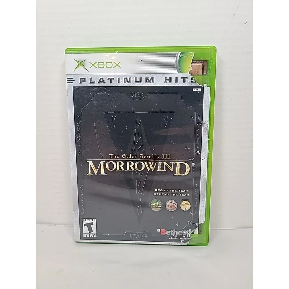 Elder Scrolls III: Morrowind - Platinum Hits (Microsoft Xbox, 2003)